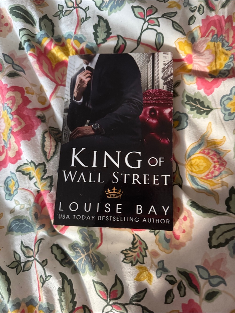 King of Wall Street by Louise Bay - Black Cover with Gold Accent